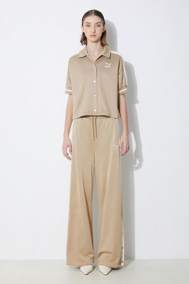 Tepláky Puma T7 Casual Pants Béžová | 625025, 1