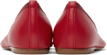 Šaty Dries Van Noten Dries Van Noten Leather Ballerina Flats Červená | WS251-1634-140, 1