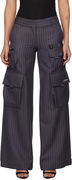 Pinstripe Toybox Cargo Pants
