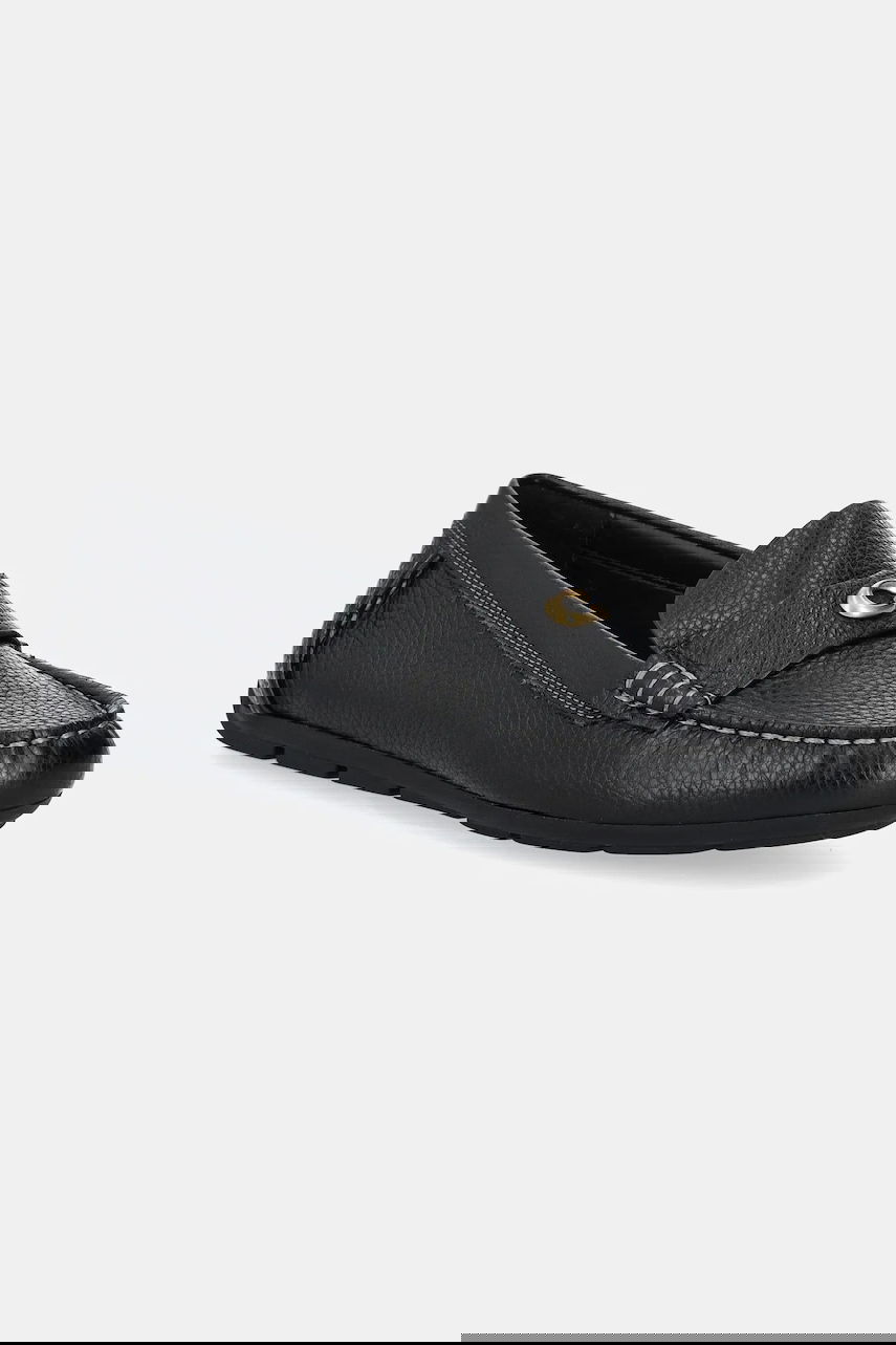 Tenisky a topánky Coach Leather Driver Flat Loafers Čierna | CAS66.BLK, 0