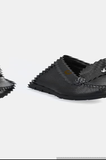 Tenisky a topánky Coach Leather Driver Flat Loafers Čierna | CAS66.BLK, 0