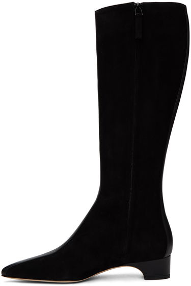 Oblečenie Manolo Blahnik Manolo Blahnik Gandulapla Suede Tall Boots Čierna | 323-2638-0001, 2