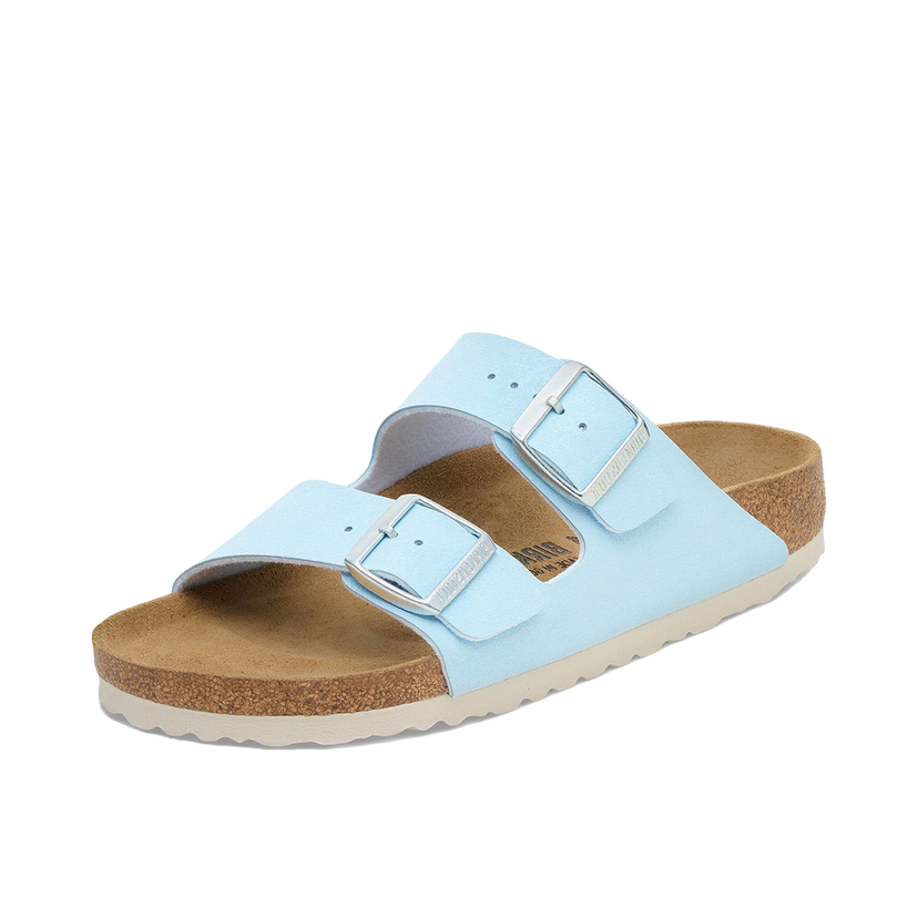 Tenisky a topánky Birkenstock Arizona Birko-Flor Nubuk Narrow Fit Sandals Modrá | 1030896