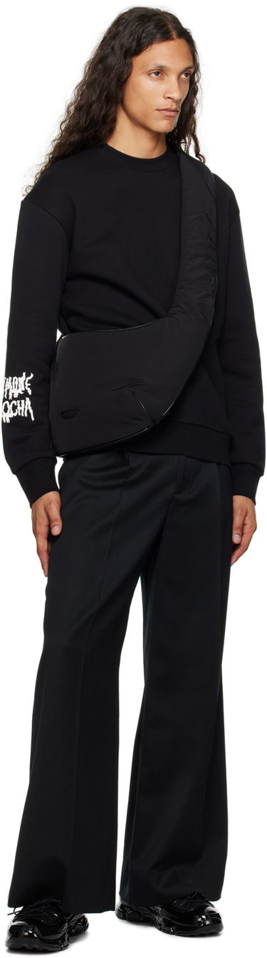 Mikina Simone Rocha Simone Rocha Ribbon Logo Sweatshirt Čierna | 5287P19P20-M 0568, 3