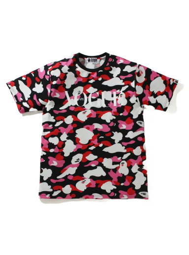 Tričko BAPE VOGUE x ABC Camo Tee Čierna | 1H23-209-909