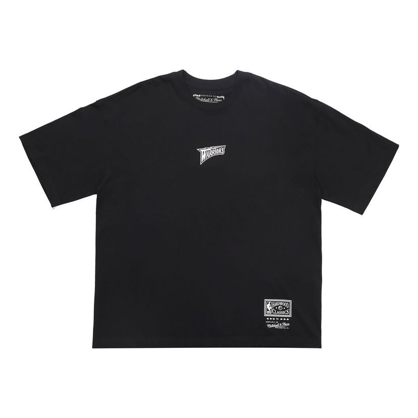 Tričko Mitchell & Ness Golden State Warriors NBA T-Shirt Čierna | MNJYSST230082-BLACK