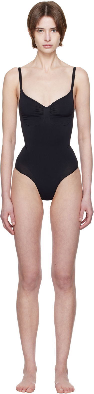 Body SKIMS SKIMS Seamless Sculpt Brief Bodysuit Čierna | BD-BRF-3370, 0