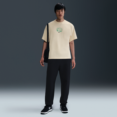 Tričko Nike Nike Solo Swoosh T-Shirt Béžová | HQ4182-113, 4