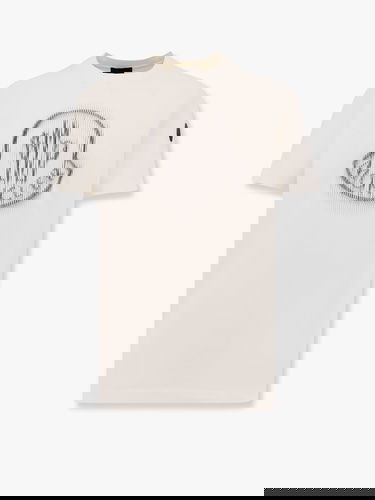 Tričko Moncler Moncler Logo Print T-Shirt Biela | 0918C0000489A17034, 0