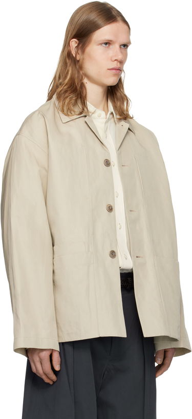 Bunda LEMAIRE Lemaire Boxy Workwear Jacket Čierna | OW1148 LF1350, 4