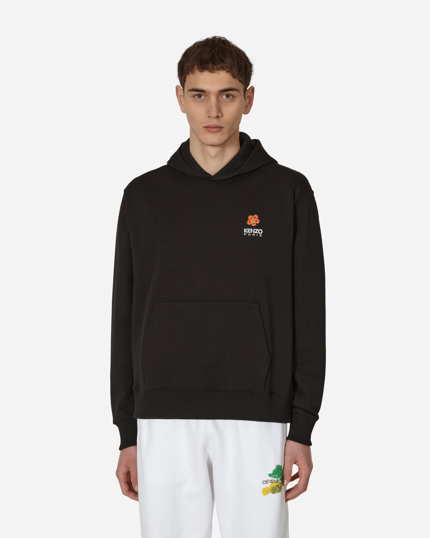 Mikina KENZO 'Boke Flower' Crest Classic Hooded Sweatshirt Čierna | FD55SW4414MF 99, 0