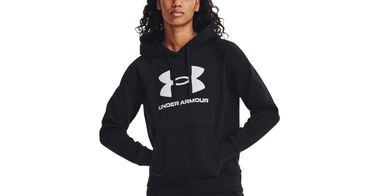 Mikina Under Armour Rival Fleece Big Logo Hoodie Čierna | 1379501-001, 1