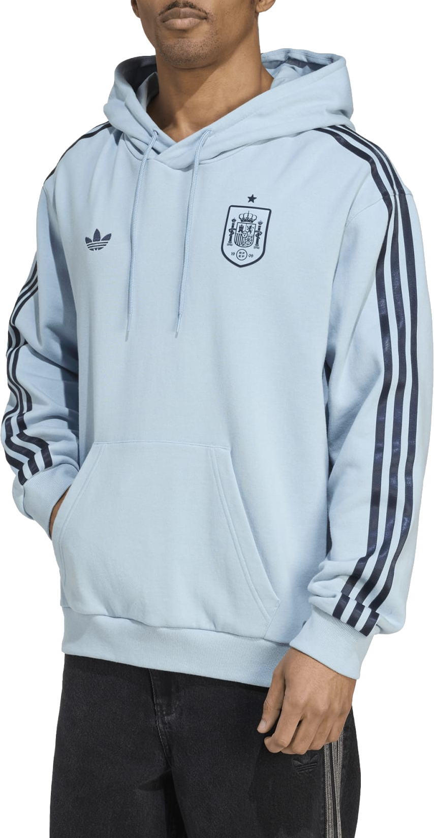 Mikina adidas Originals adidas Originals FEF Hoodie Modrá | jj2743, 1