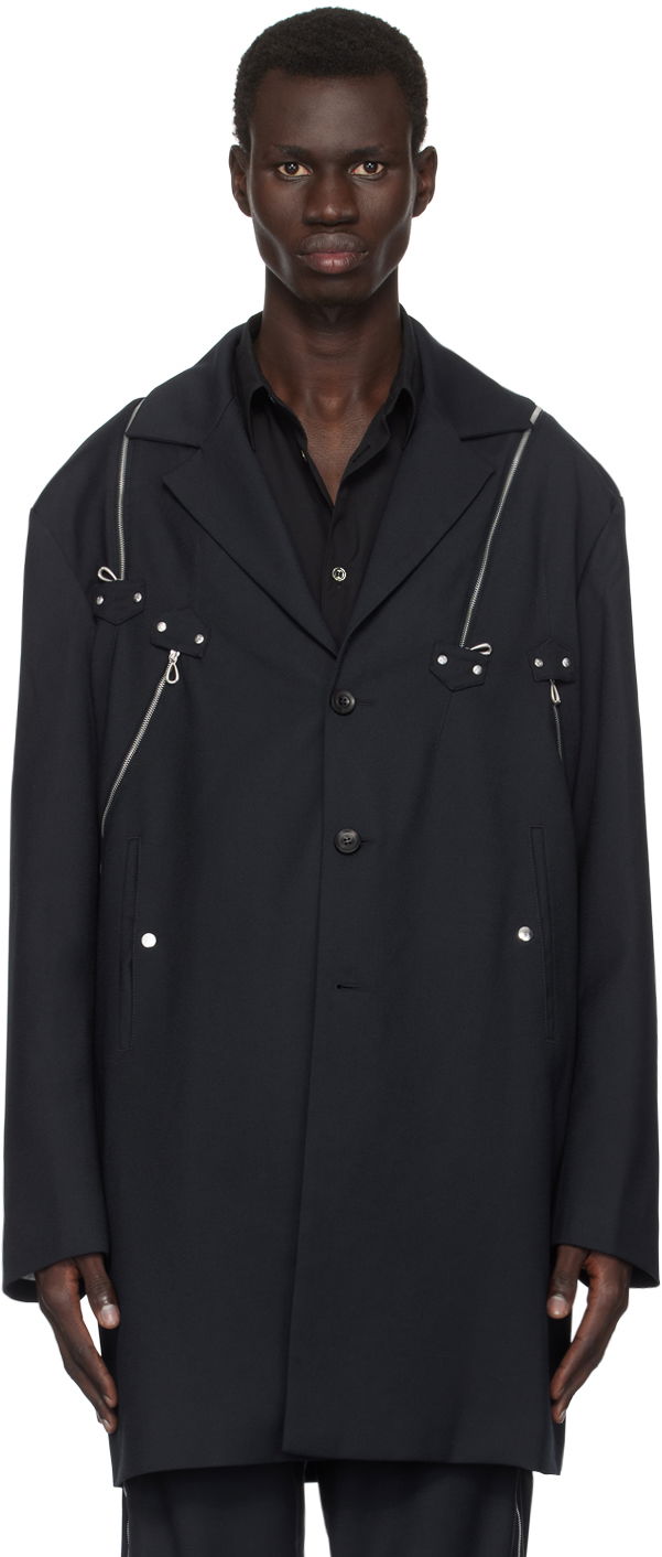 Bunda KIKO KOSTADINOV Kiko Kostadinov Knox Multi Zip Blazer Čierna | KKAW24J03-44, 0