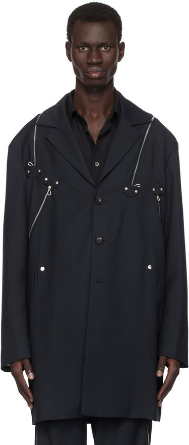 Bunda KIKO KOSTADINOV Kiko Kostadinov Knox Multi Zip Blazer Čierna | KKAW24J03-44, 0