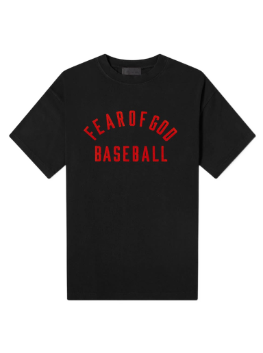 Tričko Fear of God Baseball Tee Vintage Čierna | FG50-063CTJ-010