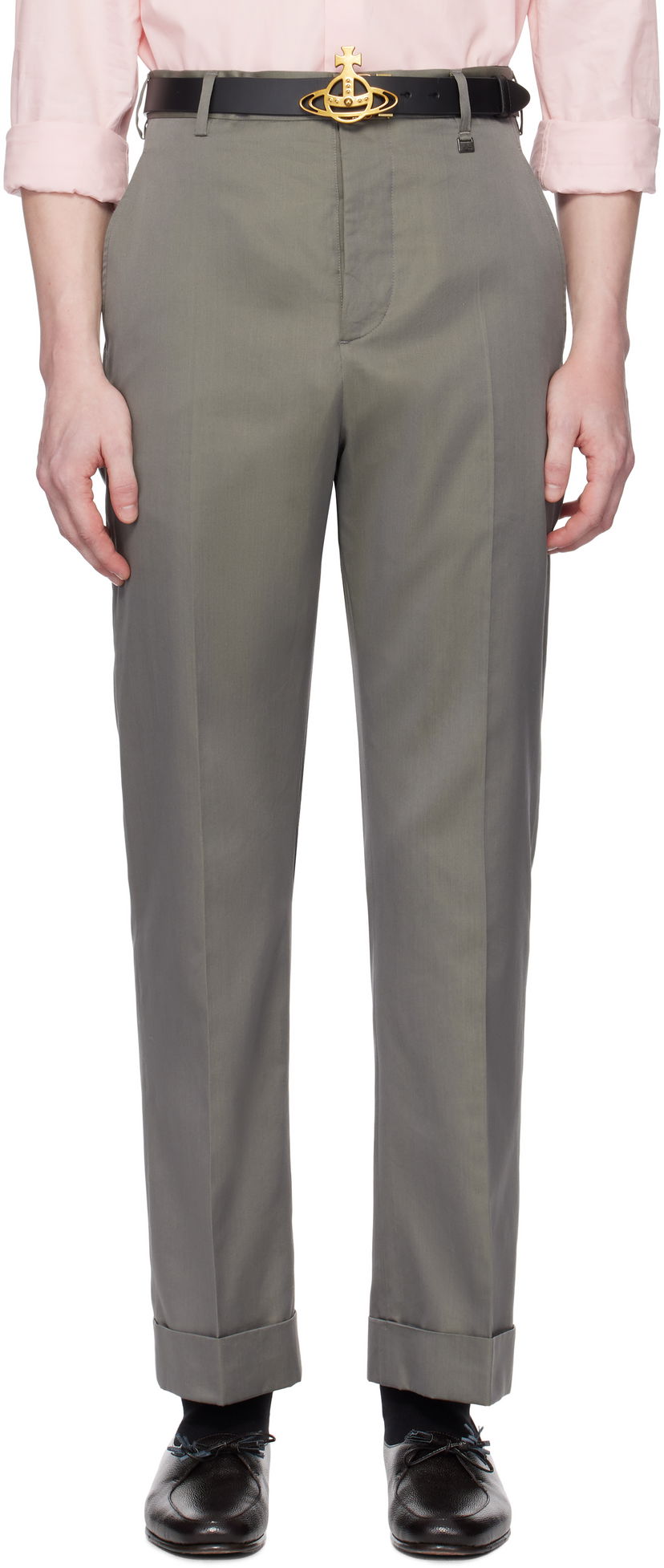Nohavice Vivienne Westwood Vivienne Westwood Doc Trousers Šedá | 2F01001B-W011Z-