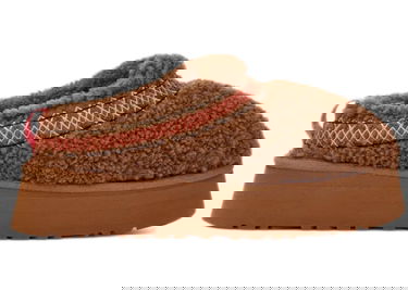 Tenisky a topánky UGG Tazz Slipper "Heritage Braid Hardwood" W Hnedá | 1143976-HWD, 0