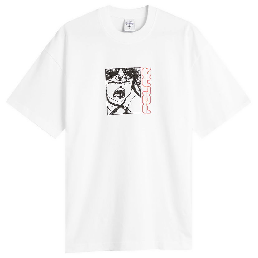 Tričko Polar Skate Co. Third Eye Graphic T-Shirt, Size Small Biela | PSC-F25-42-WHT