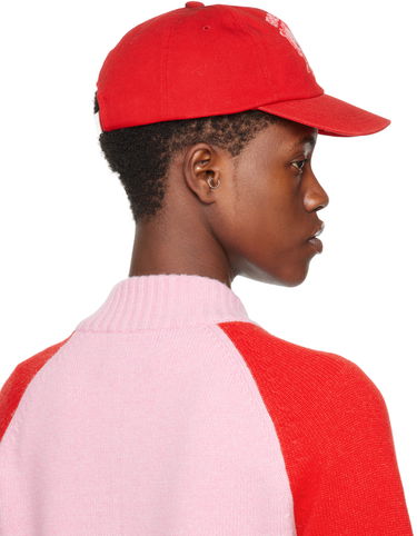 Šiltovka We11done Character Print Baseball Cap Červená | WD-AH0-24-402-U-RD, 2