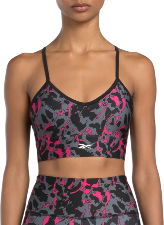 Podprsenka Reebok Reebok ID Train Printed Sports Bra Rôznofarebný | 100208502, 0