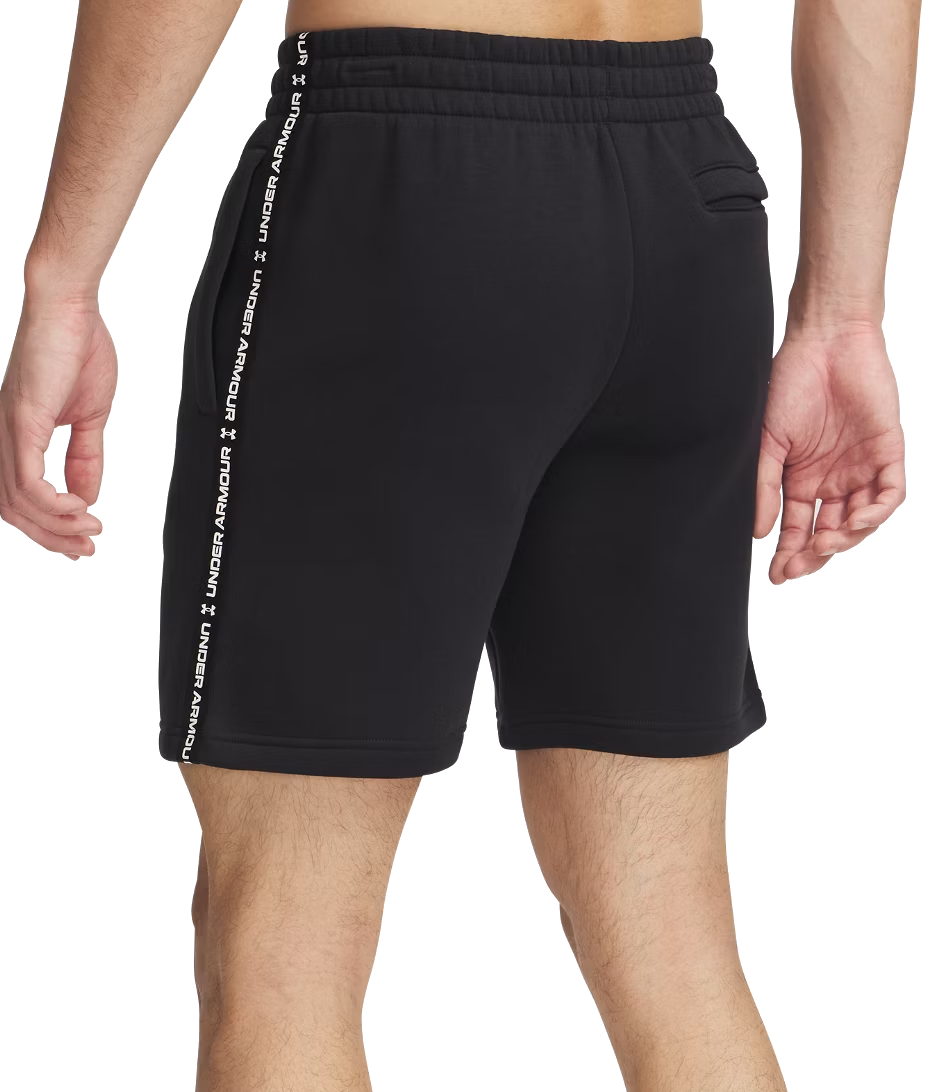 Šortky Under Armour UA Icon Fleece Taping Shorts Čierna | 1390299-001, 1