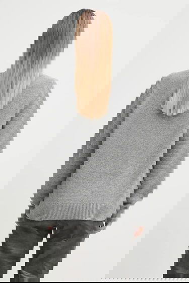 Sveter Barbour Barbour Woodhouse Knitted Jumper Šedá | LKN1666GY15, 2