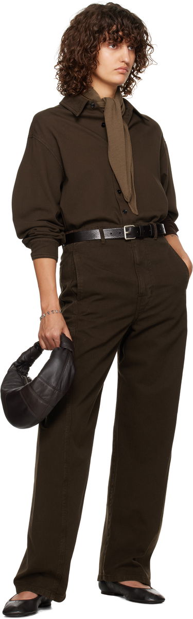 Opasok LEMAIRE Lemaire Reversed Leather Belt Čierna | AC1047 LL0055, 2