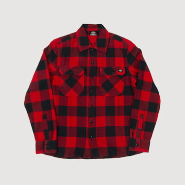 Košeľa Dickies NEW SACRAMENTO SHIRT Červená | DK0A4XDZRDX, 0