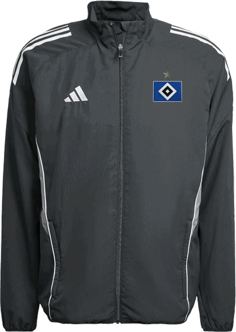Vetrovka adidas Originals Hamburger SV Training Jacket Čierna | 6hsviw0418