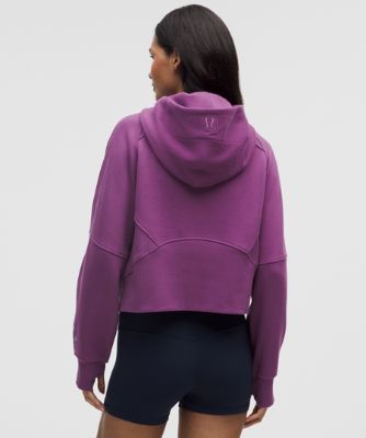 Mikina lululemon Oversized Cropped Full Zip Hoodie Fialová | prod20000051, 9