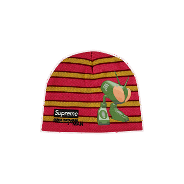 Kulicha Supreme Junya Watanabe x Comme des Garçons MAN Beanie Červená | FW21BN46 RED STRIPE, 0