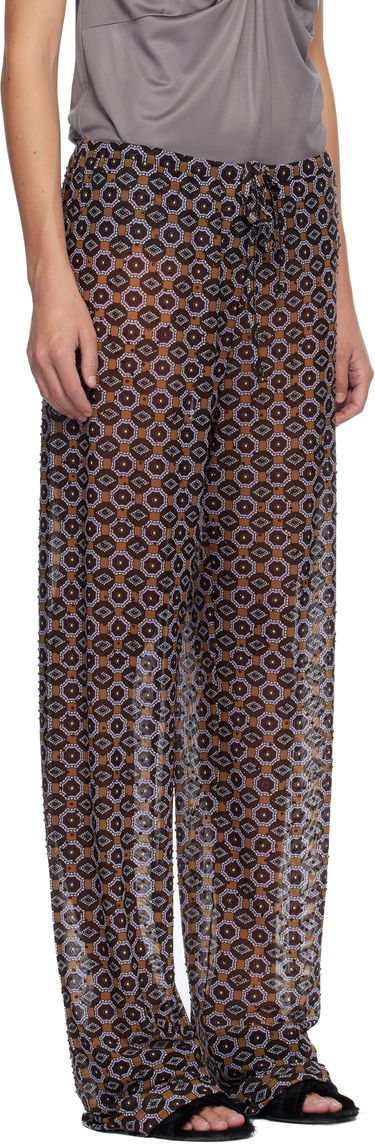Nohavice Dries Van Noten Dries Van Noten Embellished Jersey Trousers Rôznofarebný | 252-011127-2623, 1