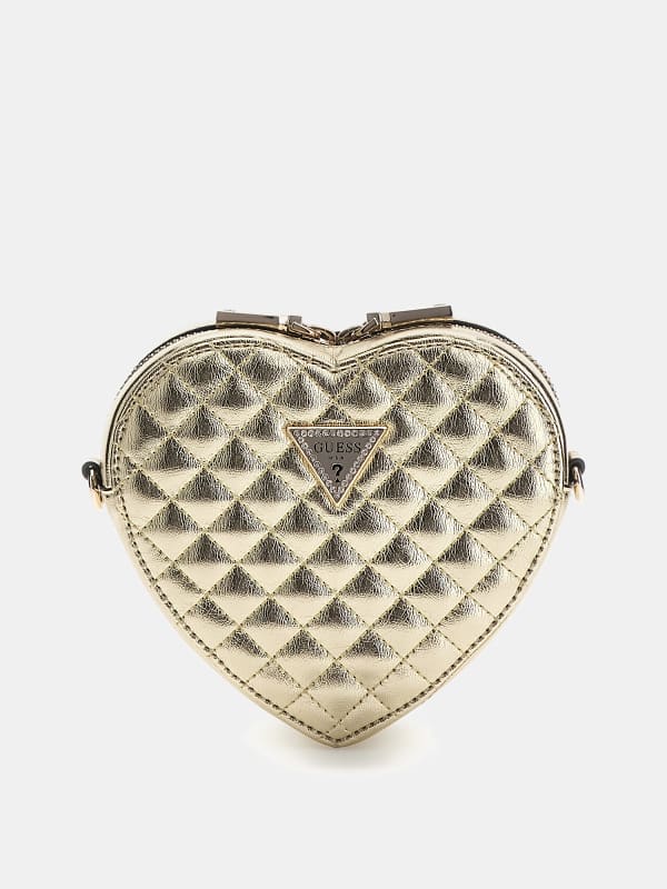 Kabelka GUESS Twiller Laminated Mini Crossbody Šedá | HWMG9310770, 0
