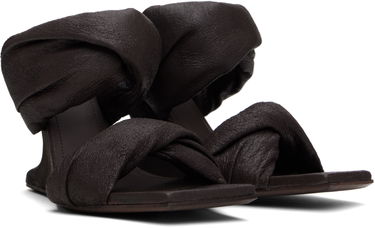 Doplnky Rick Owens Rick Owens Porterville Cantilever 8 Twisted Heeled Sandals Hnedá | RP01E7803 LBA, 3