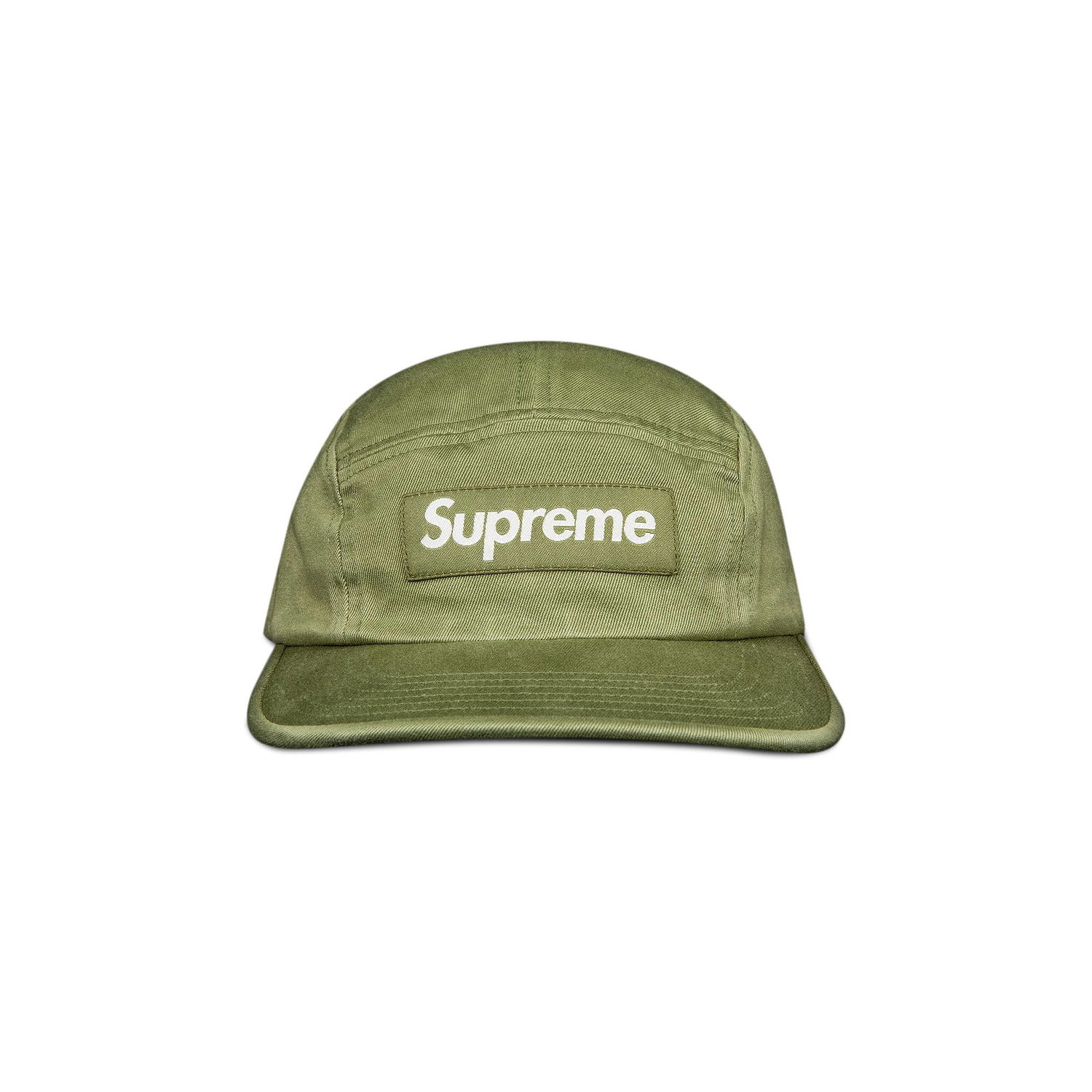 Šiltovka Supreme Washed Chino Twill Camp Cap Zelené | SS21H52 LIGHT OLIVE, 1