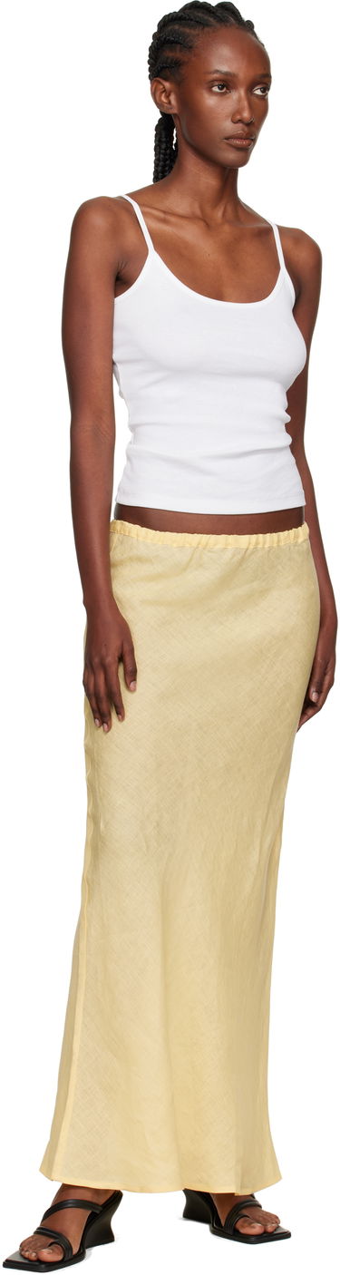 Sukňa Baserange Baserange Dydine Maxi Skirt Žltá | SSDY-FL-AU25, 3