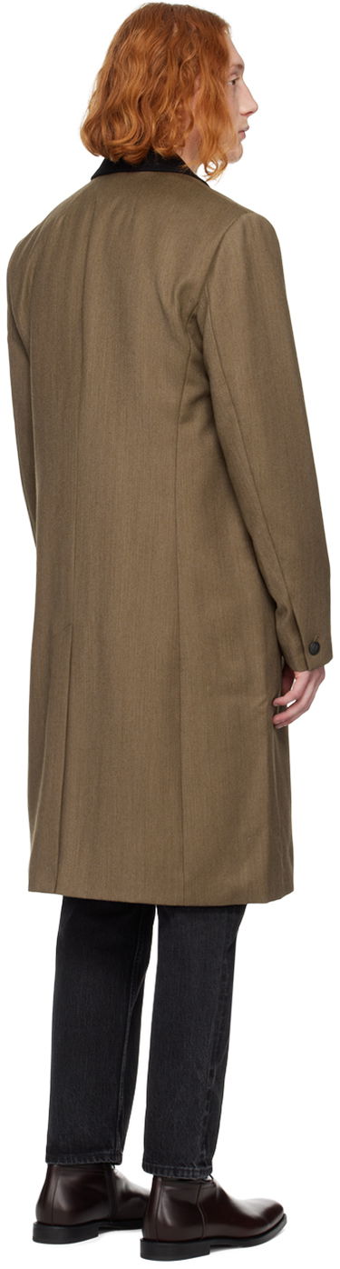 Kabáty rag & bone Cambridge Wool-Blend Overcoat Hnedá | MBW22H2336AMML, 2