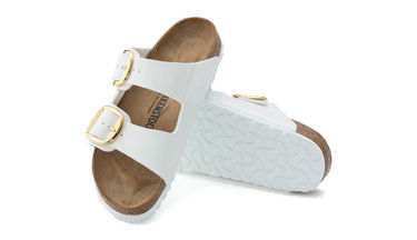 Tenisky a topánky Birkenstock Madrid Big Buckle Birko-Flor Biela | 1019818, 3