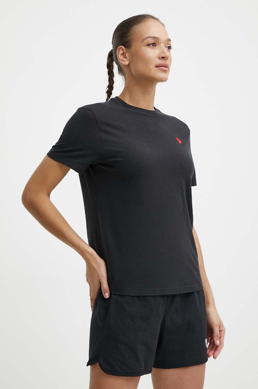 Tričko FJÄLLRÄVEN Fjallraven Hemp Blend T-Shirt Čierna | F14600163.550, 0