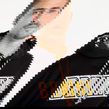 Mikina Mitchell & Ness Mitchell & Ness NHL Playmaker Fleece Hoodie Vintage Logo Bruins Čierna | TH11148-BBNBLCK, 1