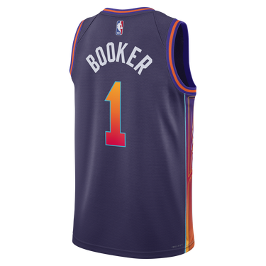 Dres Nike Dri-FIT NBA Swingman Devin Booker Phoenix Suns City Edition 2023/24 Jersey Fialová | DX8516-537, 2