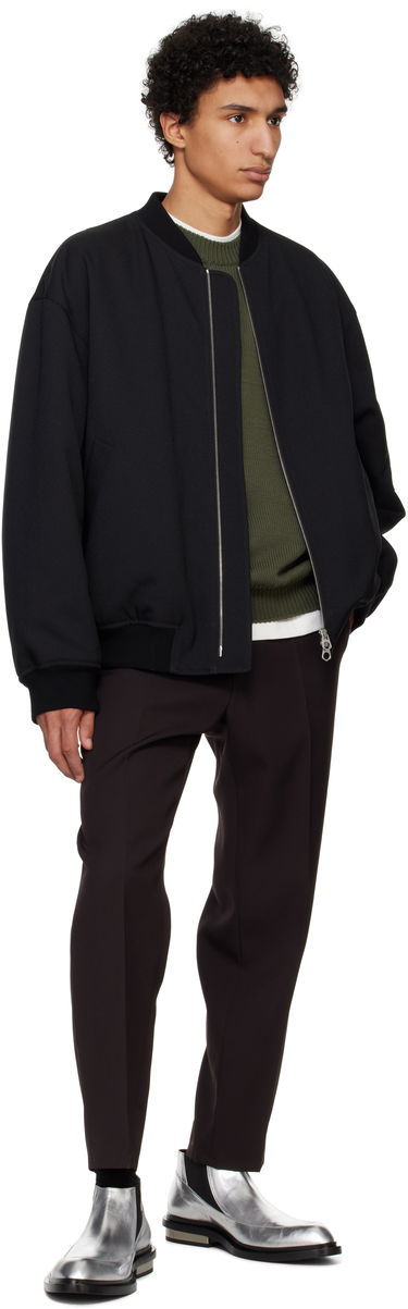 Bomber bunda Jil Sander Jil Sander Padded Bomber Jacket Čierna | J22BN0240_J70001, 3
