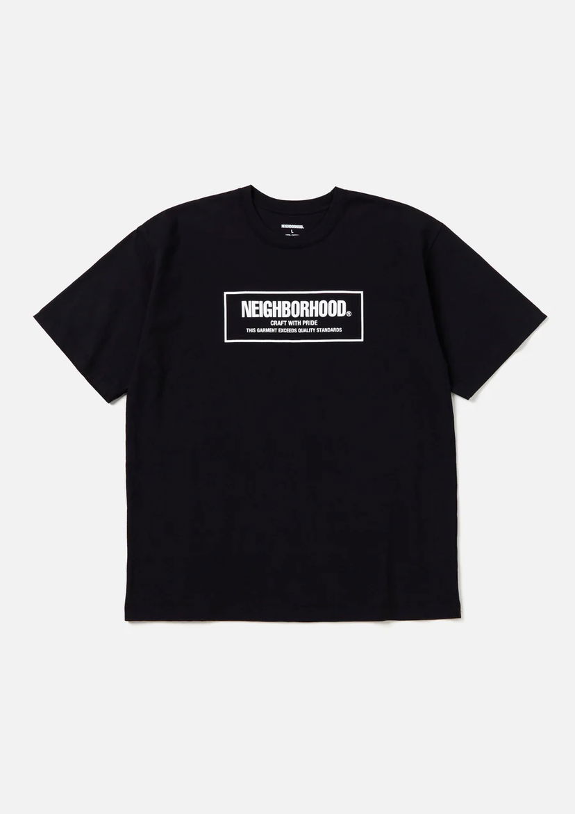 Tričko Neighborhood T-Shirt SS-1 Size Čierna | 242PCNH-ST01-BLK