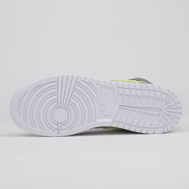 Tenisky a topánky Jordan Air Jordan 1 Mid "Gun Smoke Volt" GS Šedá | 554725-072, 5
