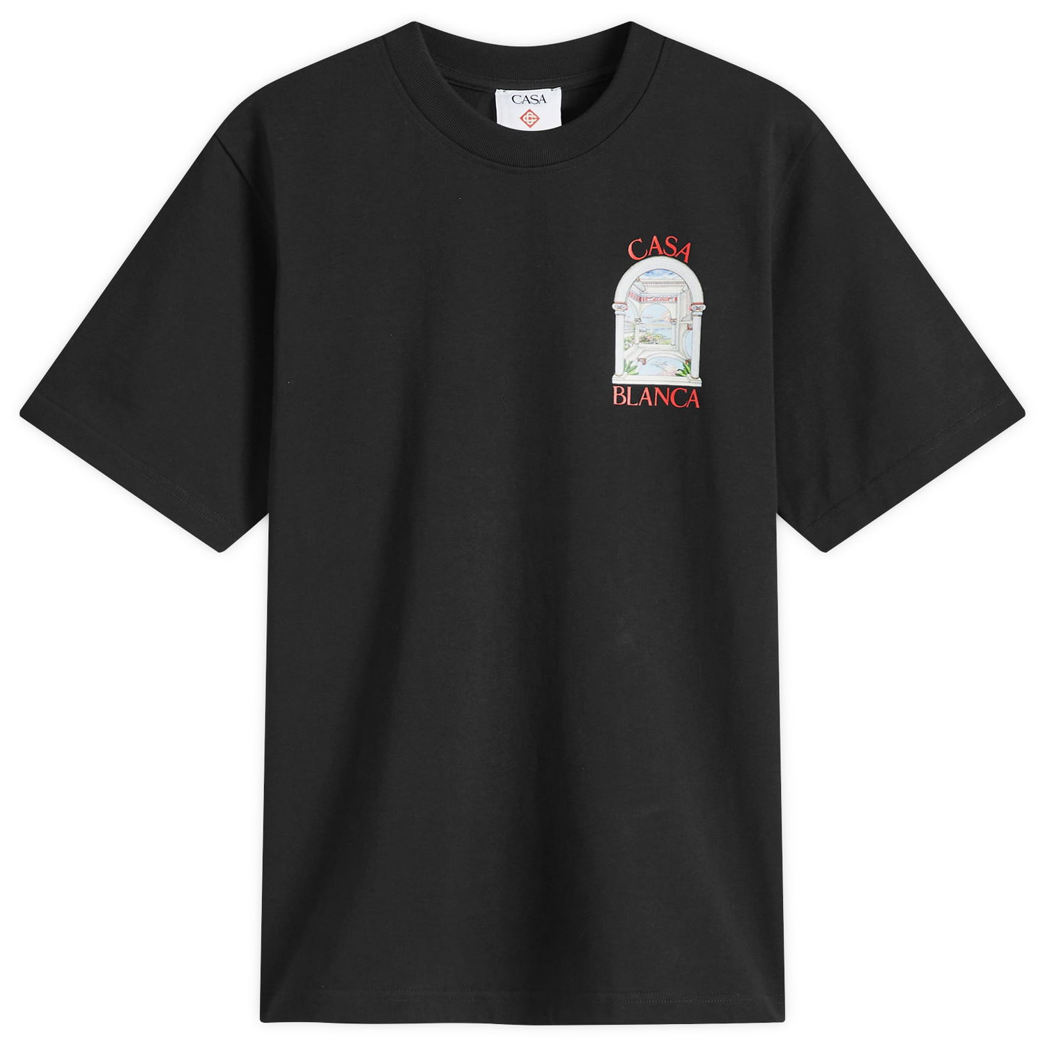 Tričko Casablanca Le Passage Graphic Print T-Shirt Čierna | U-MPS25-JTS-001-11, 1