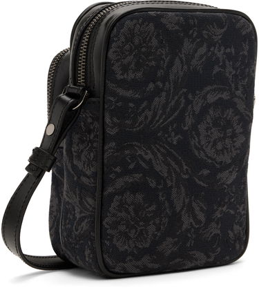 Taška cez rameno Versace Black Barocco Crossbody Pouch Čierna | 1013531_1A09321, 2