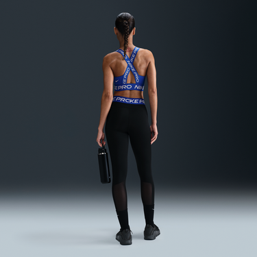 Podprsenka Nike Pro Mid-Rise Mesh Panel Leggings Modrá | CZ9779-022, 3