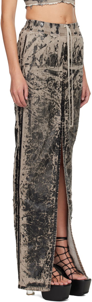 Sukňa Rick Owens DRKSHDW Concordians Phleg Pillar Denim Maxi Skirt Rôznofarebný | DS02E7333 SDWF, 1