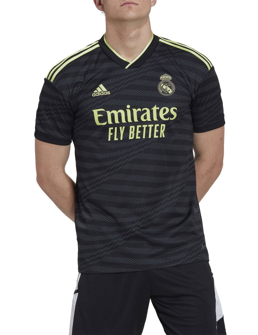 Dres adidas Originals Real Madrid Soccer Jersey 2022/23 Čierna | hi1656